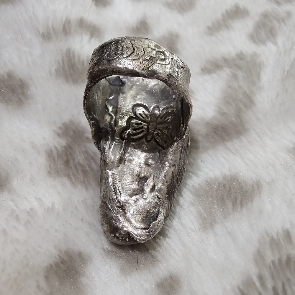 Silver Gemstone Ring - image 4